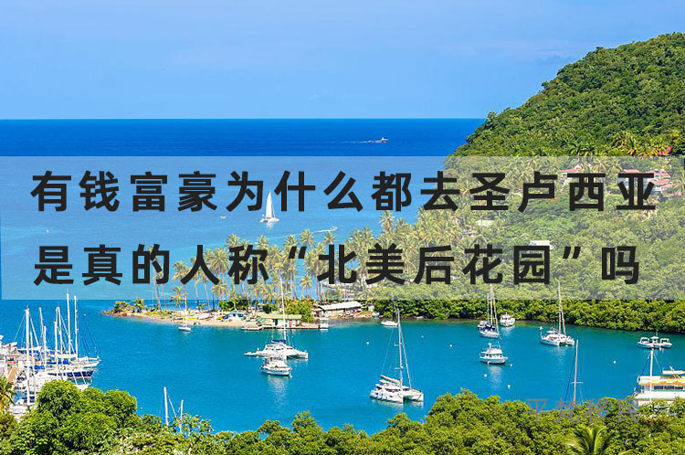有钱富豪为什么都去圣卢西亚？是真的人称“北美后花园”吗？ 